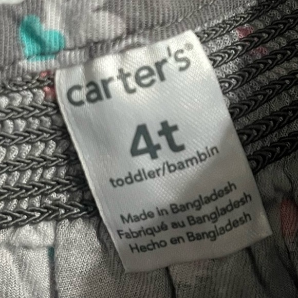 Carters • Grey Mouse with Hearts Dress - Picture 4 of 5